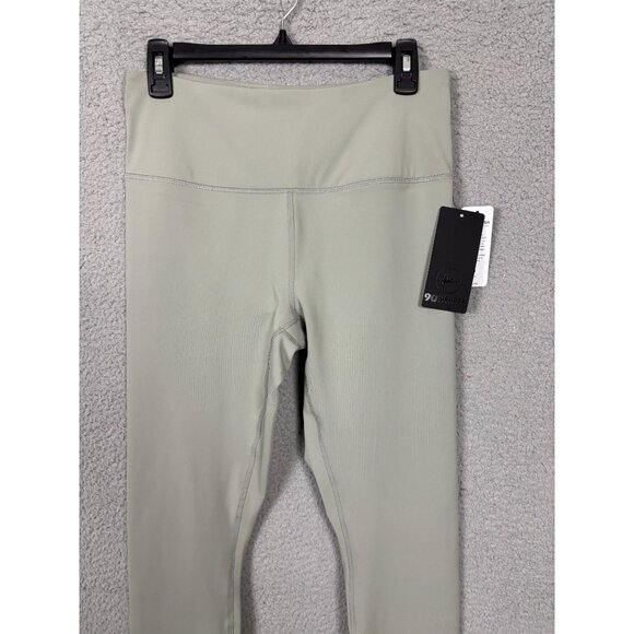 90 Degree By Reflex Sage Green High Waist Yoga Leggings Size Large NWT's - Picture 2 of 7